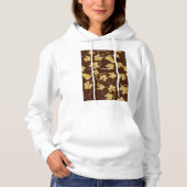 Grapevine Background Womens Hoodie (Voorkant)