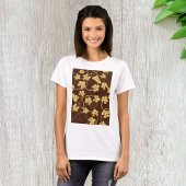 Grapevine Background Womens T-Shirt