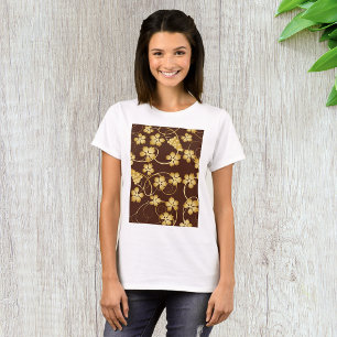 Grapevine Background Womens T-Shirt