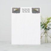 Grapevine Beetle (Pelidnota punctata) Letterhead Persoonlijk Briefhoofd (Staand voorkant)