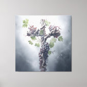 Grapevine Cross Canvas Afdruk (Voorkant)