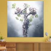 Grapevine Cross Canvas Afdruk (Insitu (Woonkamer))