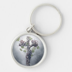 Grapevine Cross Sleutelhanger