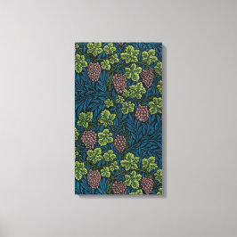 Grapevine (door William Morris) Canvas Afdruk