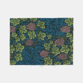 Grapevine (door William Morris) Fleece Deken (Voorkant (Horizontaal))