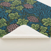 Grapevine (door William Morris) Sherpa Deken (3/4)