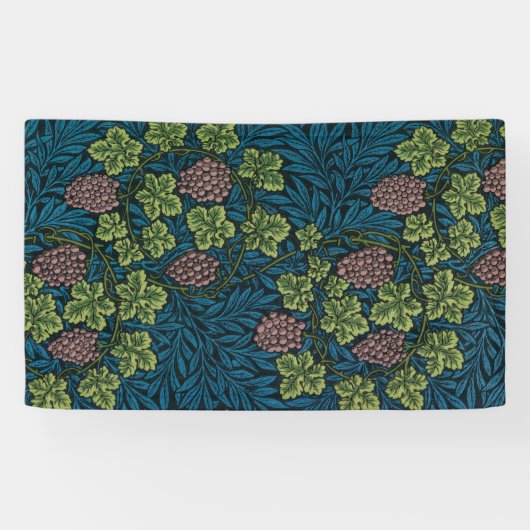 Grapevine (door William Morris) Spandoek (Horizontaal)