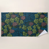 Grapevine (door William Morris) Strandlaken (Voorkant)