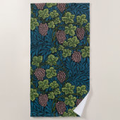 Grapevine (door William Morris) Strandlaken (Voorkant)