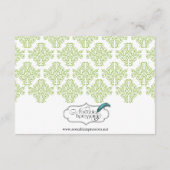 Grapevine Garden Wedding Insert Informatiekaartje (Achterkant)