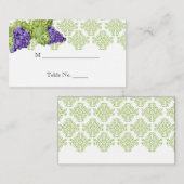 Grapevine Garden Wedding Place kaarten Plaatskaartje (Voorkant / Achterkant)