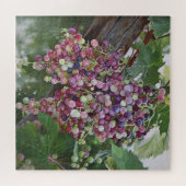 Grapevine Glory - hyperrealistische wijngaard voor Legpuzzel (Horizontaal)
