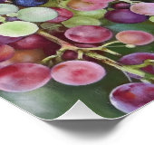 Grapevine Glory - hyperrealistische wijngaard voor Perfect Poster (Hoek)