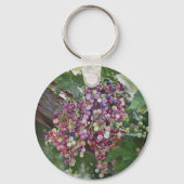 Grapevine Glory - hyperrealistische wijngaard voor Sleutelhanger (Achterkant)