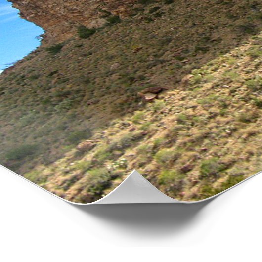 Grapevine Hills Promontory, Texas Poster (Hoek)