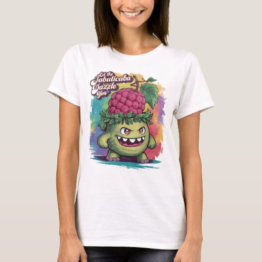 Grapevine Jabuticaba gekroond nar T-shirt (Voorkant)