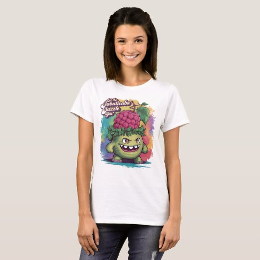 Grapevine Jabuticaba gekroond nar T-shirt (Voorkant volledig)
