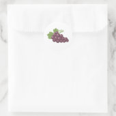 Grapevine Ronde Sticker (Tas)