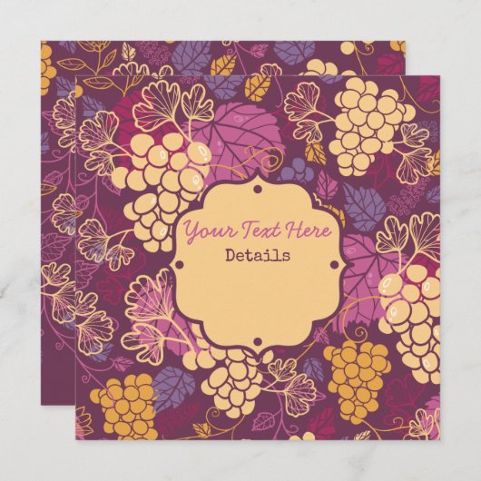 Grapevine Save The Date (Voorkant / Achterkant)