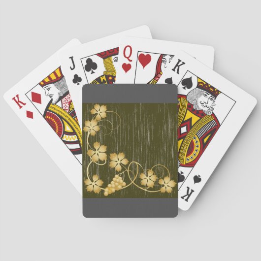 Grapevine speelkaarten (Achterkant)