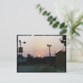 Grapevine Sunrise Briefkaart (Staand voorkant)