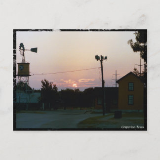 Grapevine Sunrise Briefkaart