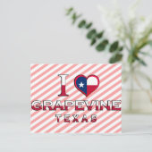 Grapevine, Texas Briefkaart (Staand voorkant)