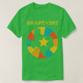 Grapevine Texas  Verdrietig Souvenir 1 T-shirt (Design voorkant)