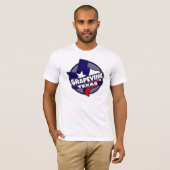 Grapevine Texas vlag barst shirt (Voorkant volledig)
