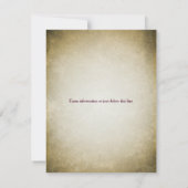 Grapevine Vineyard Vrijgezellenfeest Kaart (Achterkant)