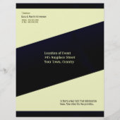 Grapevine Wine Tasting Event Flyer (Achterkant)