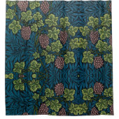  Grapevines with clusters of pink grapes  Douchegordijn (Voorkant)