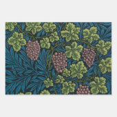  Grapevines with clusters of pink grapes  Inpakpapier Vel (Voorkant 2)