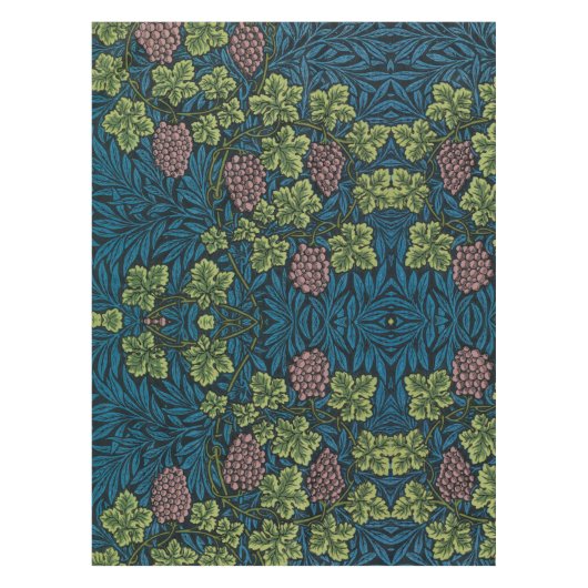  Grapevines with clusters of pink grapes  Tafelkleed (Voorkant)