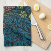  Grapevines with clusters of pink grapes  Theedoek (Quarter Fold)