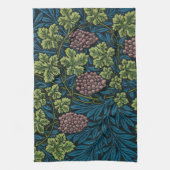  Grapevines with clusters of pink grapes  Theedoek (Verticaal)