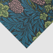  Grapevines with clusters of pink grapes  Tissuepapier (Detail)