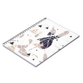 graph paper triangle soft Design by SIRAdesign Notitieboek (Linkerzijde)