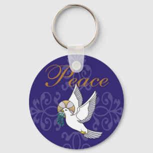 Graphic1 peace sleutelhanger