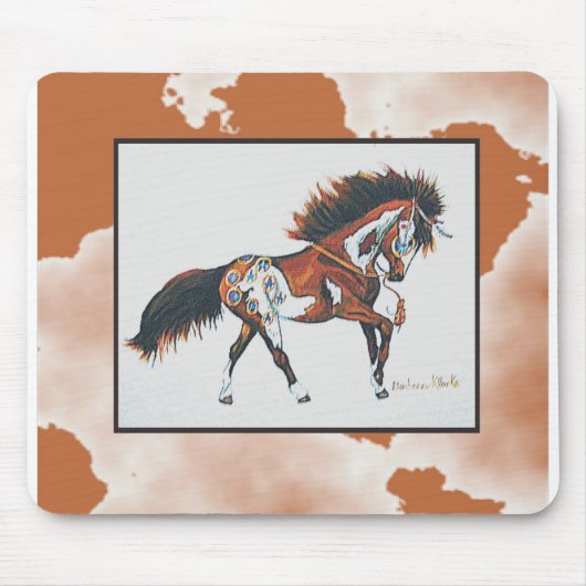 Graphic1war pony mousepad muismat (Voorkant)
