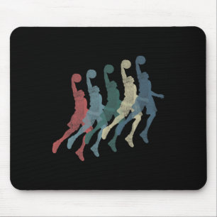Graphic 365 Basketbal Sport  Retro Gift - Muismat