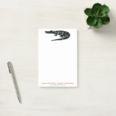 Graphic American CROCODILE - Reptiel - Wildlife - Post-it® Notes (Kantoor)