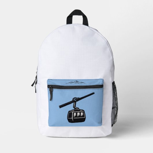Graphic Backpack - Outdoor Hiking Print Bedrukte Rugzak (Voorkant)