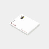 Graphic BUMBLE BEE - Bedreigde insecten - Opmerkin Post-it® Notes (Schuin)