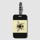 Graphic Bumble BEE - Natuur - Wildlife - Bagagelabel (Voorkant (verticaal))
