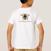 Graphic Bumble BEE - Natuur - Wildlife T-shirt (Achterkant)
