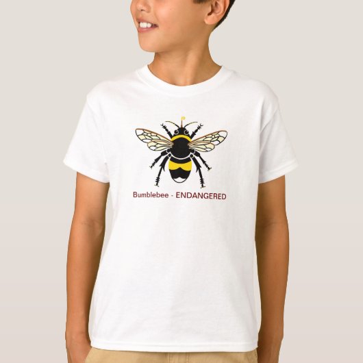 Graphic Bumble BEE - Natuur - Wildlife T-shirt (Voorkant)