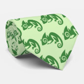 Graphic Chameleon Stropdas (Opgerold)