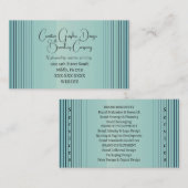 “Graphic Designer & Branding” Business Card Visitekaartje (Voorkant / Achterkant)