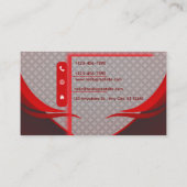 Graphic Designer Business Card | Elegant Modern  Visitekaartje (Achterkant)